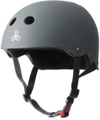 Triple Eight THE Certified Sweatsaver Skate Helmet - carbon rubber
