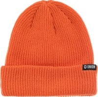 Union Low Cuff Beanie - orange