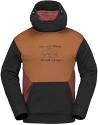 Volcom Hydro Riding Hoodie - (arthur longo) caramel