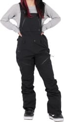 Volcom Women's Elm Stretch GORE-TEX Bib Overall Pants - black